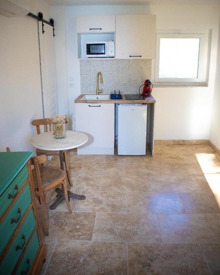 Apartamento Mas De La Roule, 4 Studios, Piscine Chauffee, Spa, Parc 2 Ha, Pont D'avignon A Pied